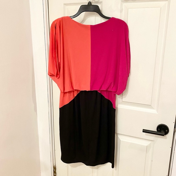 Color block spandex dress - Picture 2 of 4
